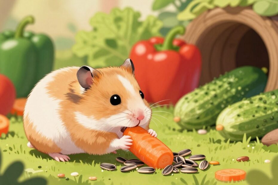 Co może jeść chomik dżungarski