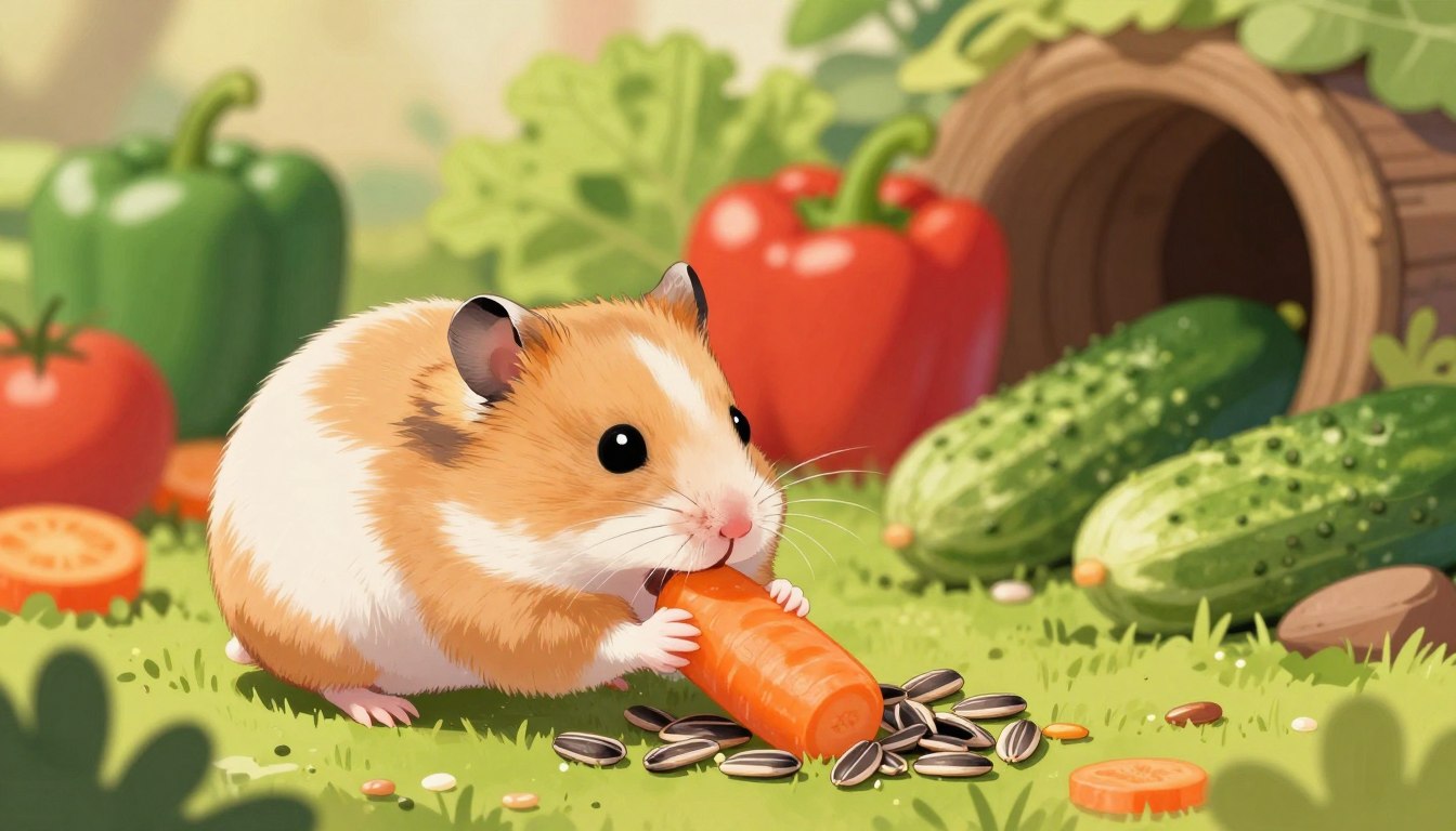 Co może jeść chomik dżungarski