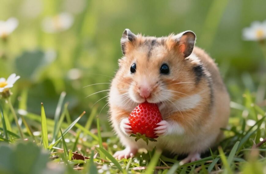 Czy chomiki mogą jeść truskawki? Kiedy to dobry przysmak, a kiedy ryzyko biegunki