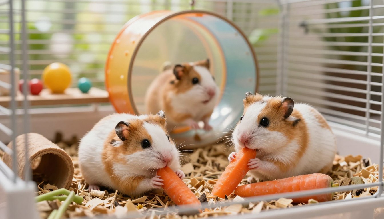 Ile żyją chomiki dżungarskie w klatce