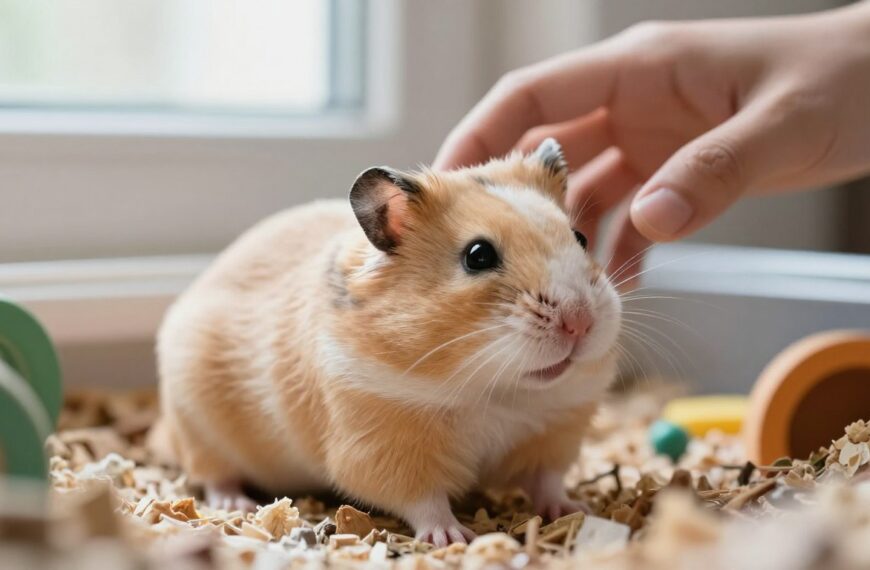 Jak oswoić chomika dżungarskiego