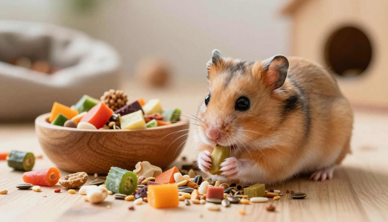 Co może jeść chomik syryjski