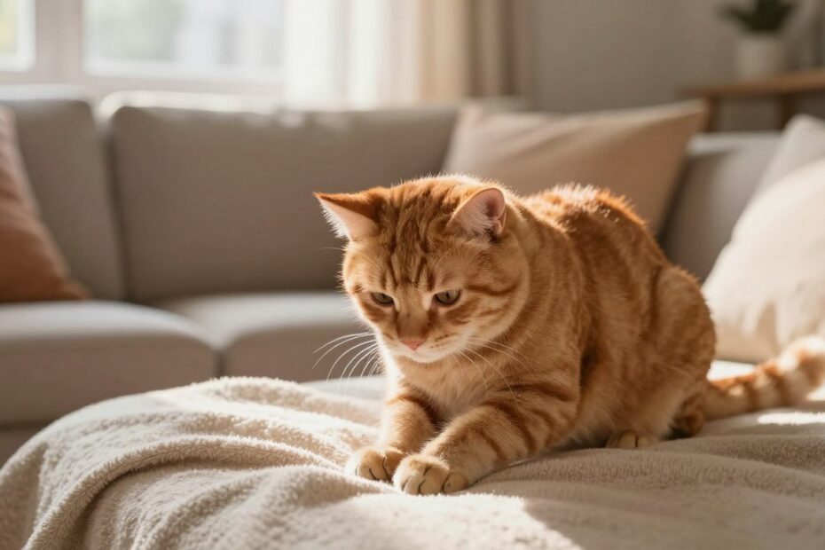 Dlaczego koty ugniatają