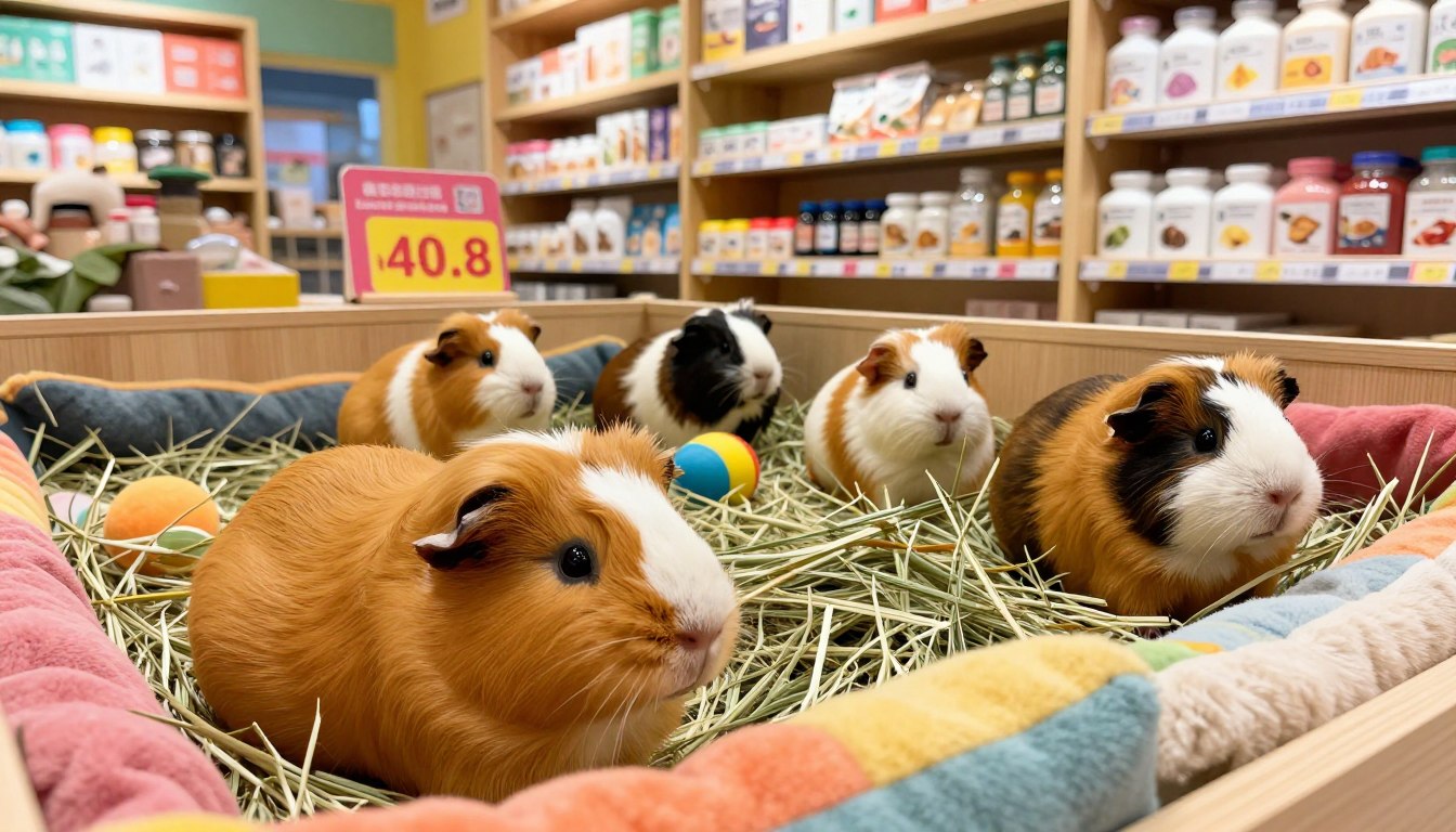 Ile kosztują świnki morskie