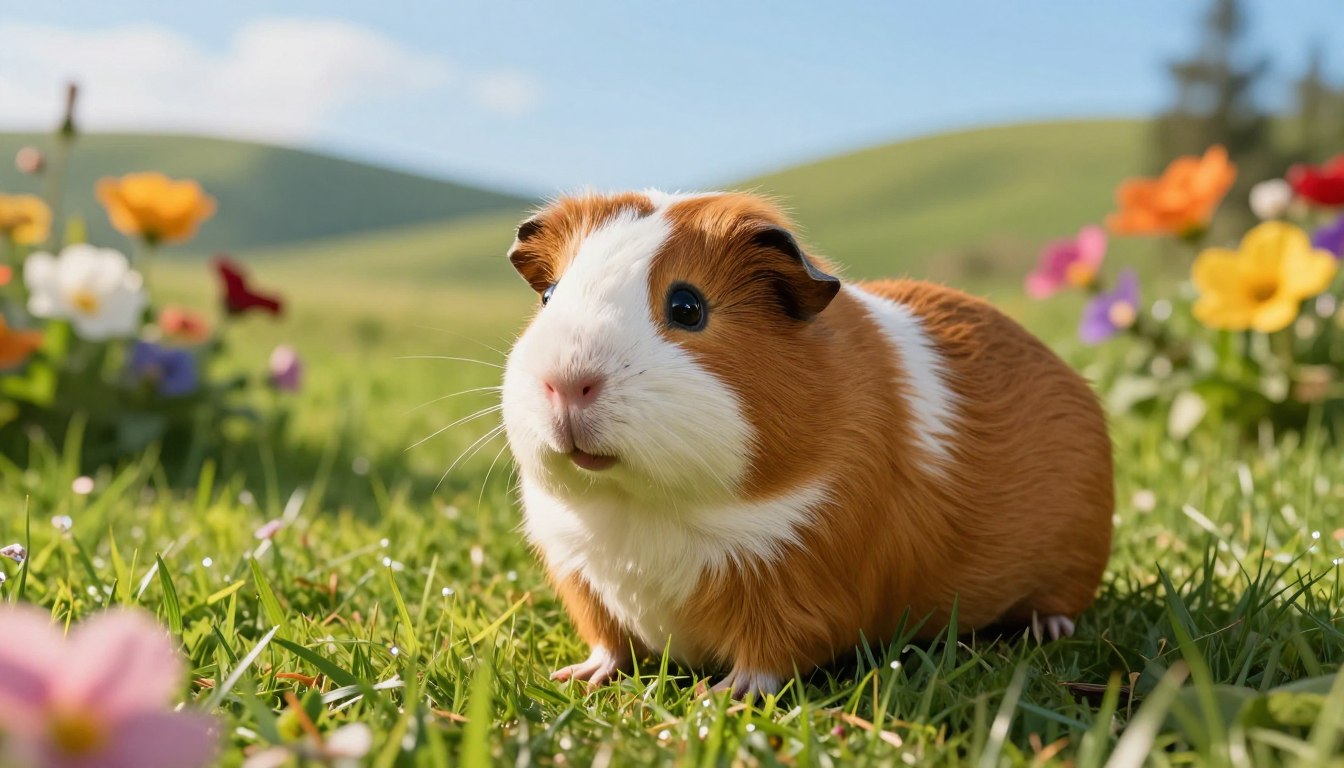 Jakie kolory widzi świnka morska